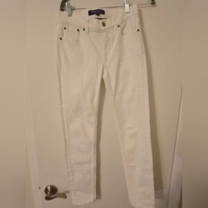 Ralph Lauren Purple Label Women's White Slim Fit Jeans 27